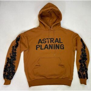 Keiser Clark Astral Planing Pullover Hoodie Men Small Brown